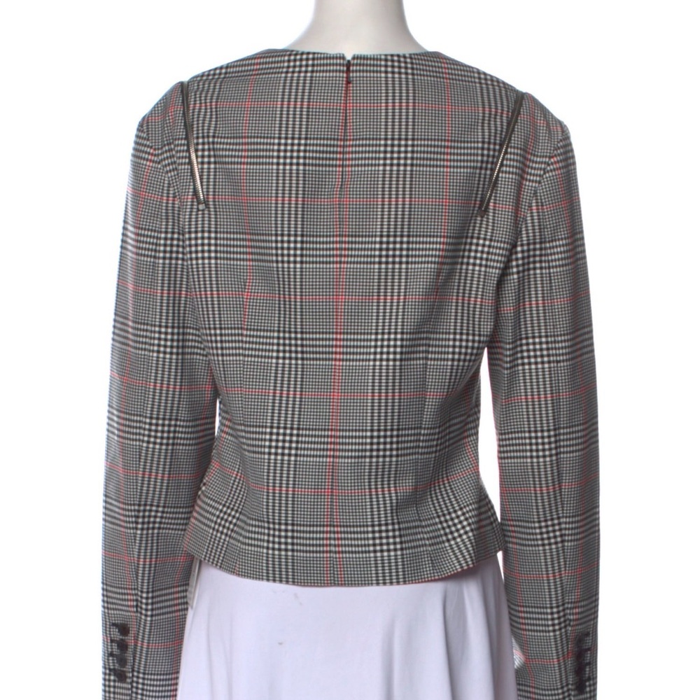 Monse Glen plaid cut out top - Picture 4 of 5